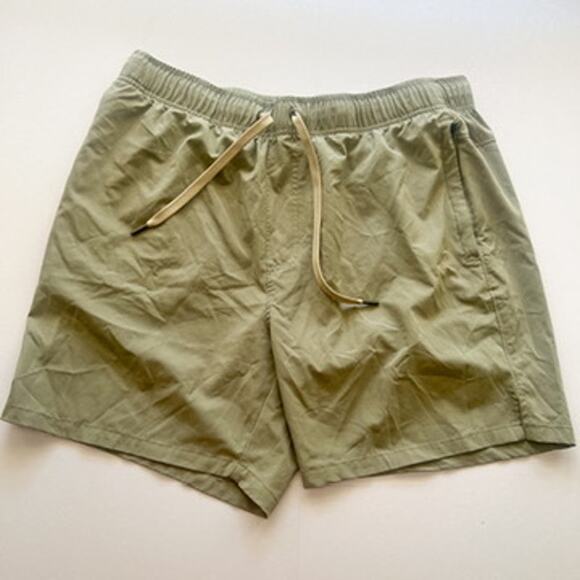 Right of Way (R.O.W,) Theo Athletic 6" Shorts Size XL Neutrals Minimalist Light - Picture 1 of 9